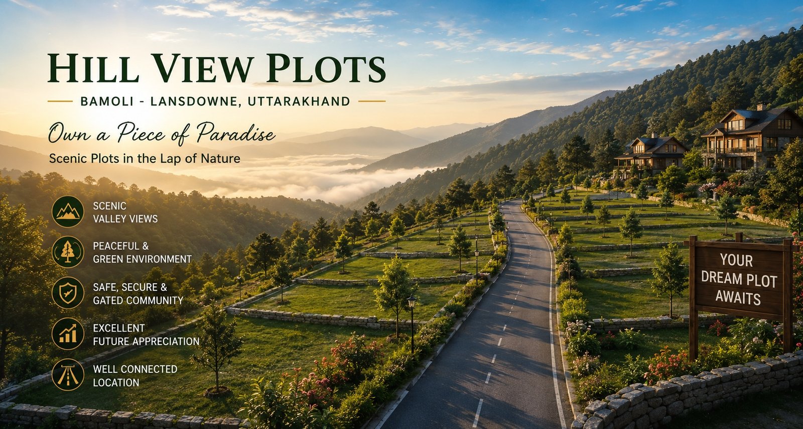 Hill View Plots Bamoli